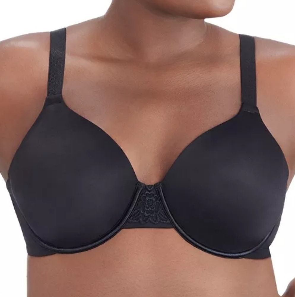 Vanity Fair Beauty Back Full Figure Underwire Bra Black 44C